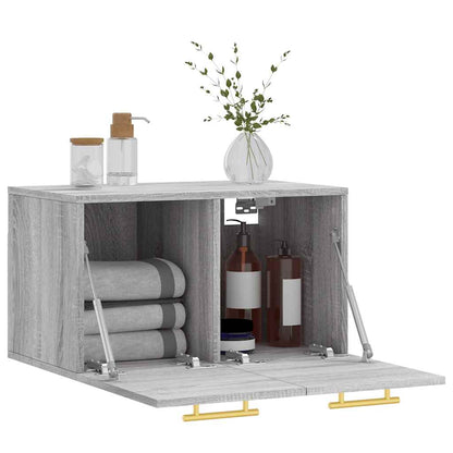 Wall Cabinet Grey Sonoma 60x36.5x35 cm Engineered Wood