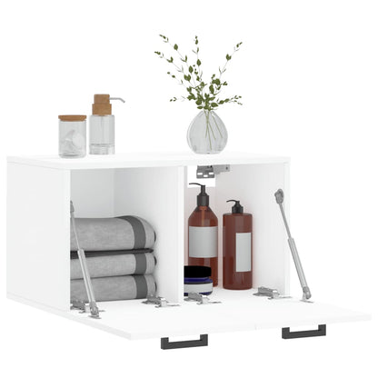Wall Cabinet White 60x36,5x35 cm Engineered Wood