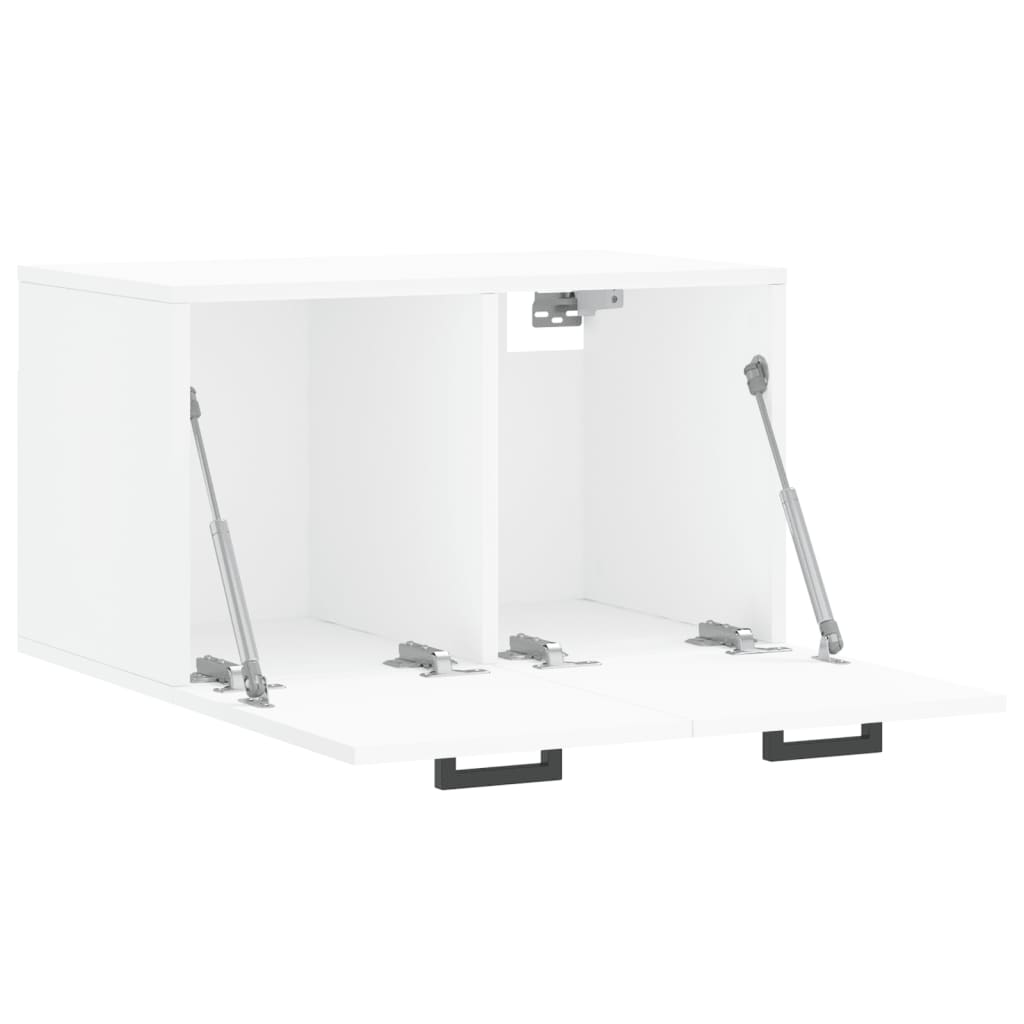 Wall Cabinet White 60x36,5x35 cm Engineered Wood