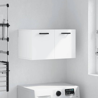 Wall Cabinet White 60x36,5x35 cm Engineered Wood