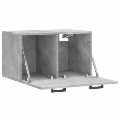 Wall Cabinet Concrete Grey 60x36,5x35 cm Engineered Wood