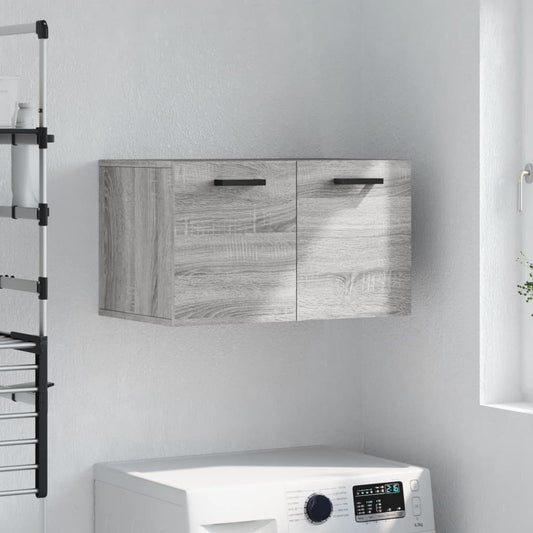 Wall Cabinet Grey Sonoma 60x36,5x35 cm Engineered Wood