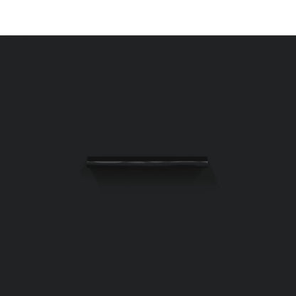 Wall Cabinet Black 60x36,5x35 cm Engineered Wood
