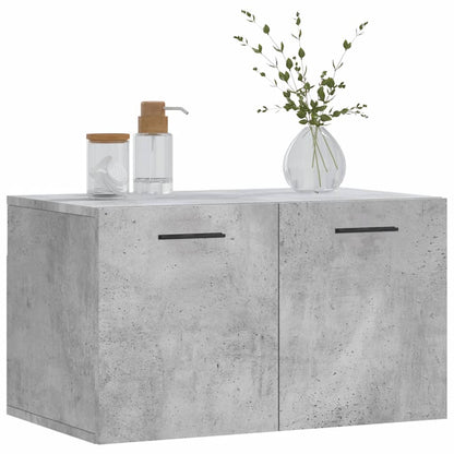 Wall Cabinet Concrete Grey 60x36,5x35 cm Engineered Wood