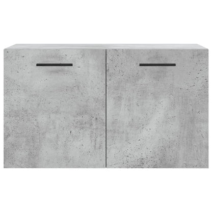 Wall Cabinet Concrete Grey 60x36,5x35 cm Engineered Wood