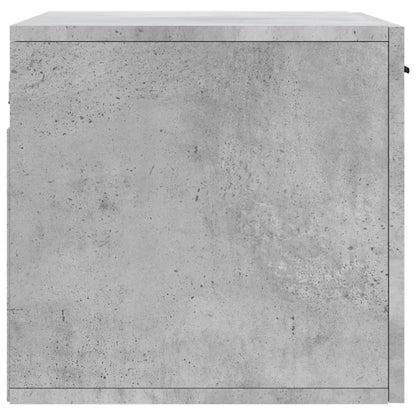 Wall Cabinet Concrete Grey 60x36,5x35 cm Engineered Wood