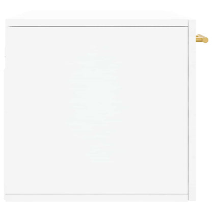 Wall Cabinet White 80x36.5x35 cm Engineered Wood