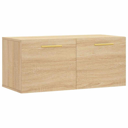 Wall Cabinet Sonoma Oak 80x36.5x35 cm Engineered Wood