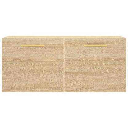 Wall Cabinet Sonoma Oak 80x36.5x35 cm Engineered Wood