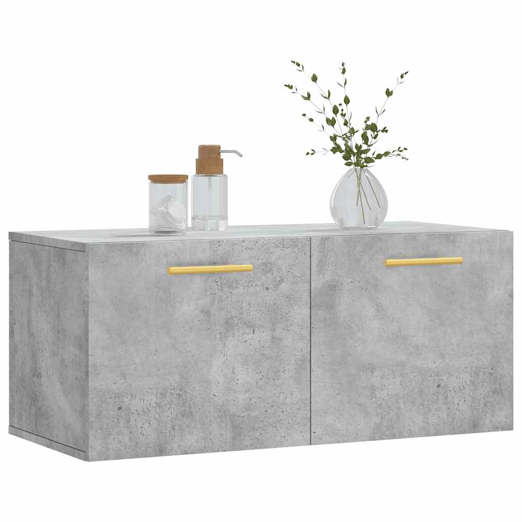 Wall Cabinet | Concrete grey | Engineered wood | Medium | Wall Cabinet