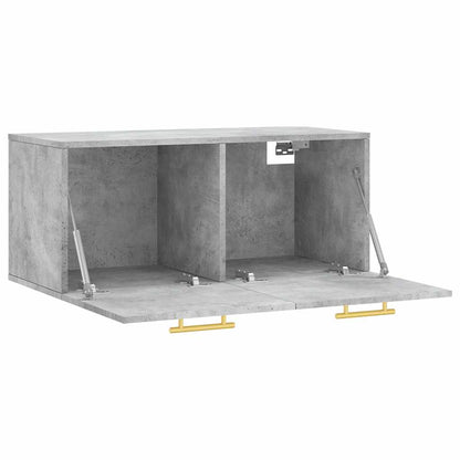 Wall Cabinet | Concrete grey | Engineered wood | Medium | Wall Cabinet