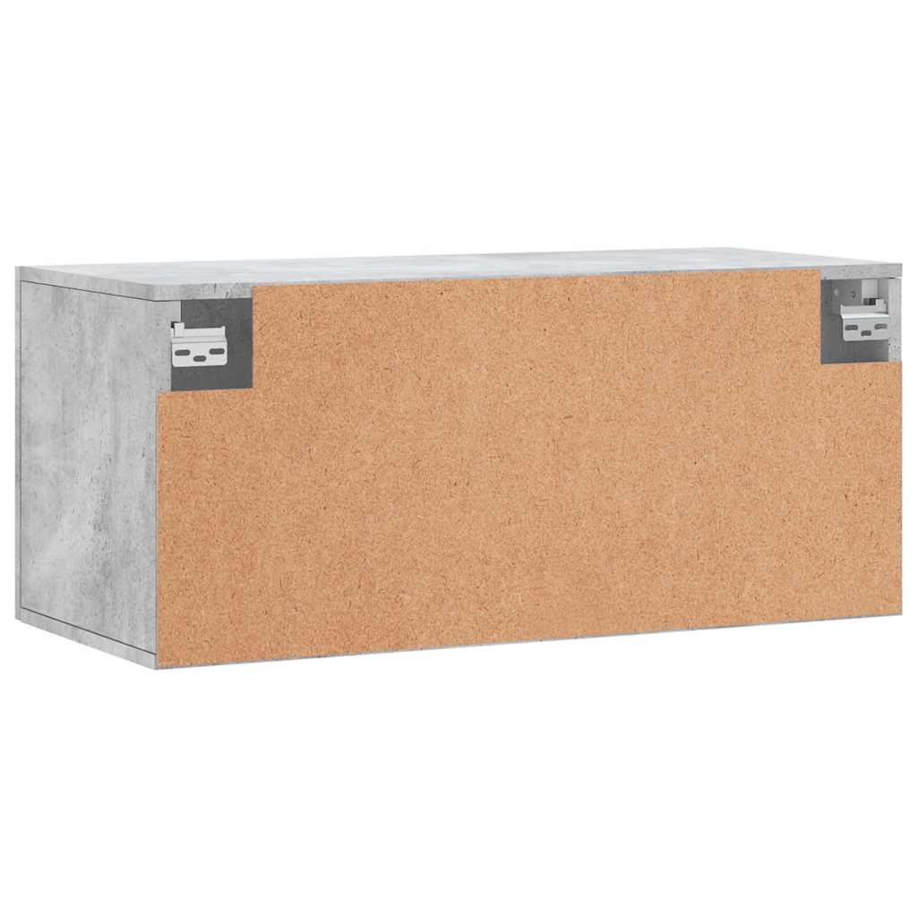 Wall Cabinet | Concrete grey | Engineered wood | Medium | Wall Cabinet