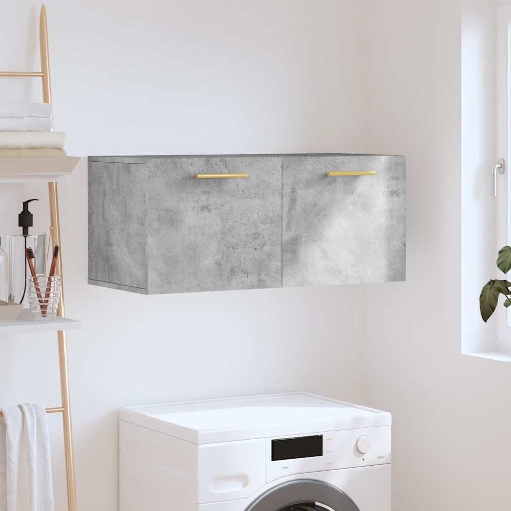 Wall Cabinet | Concrete grey | Engineered wood | Medium | Wall Cabinet