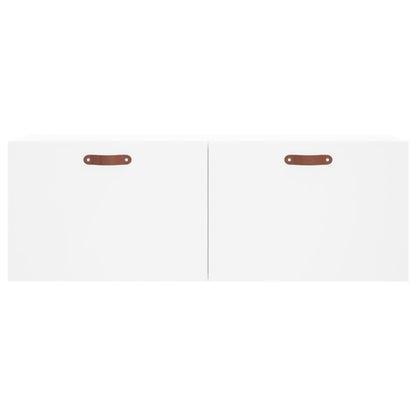 Wall Cabinet White 100x36,5x35 cm Engineered Wood