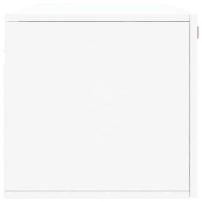 Wall Cabinet White 100x36,5x35 cm Engineered Wood