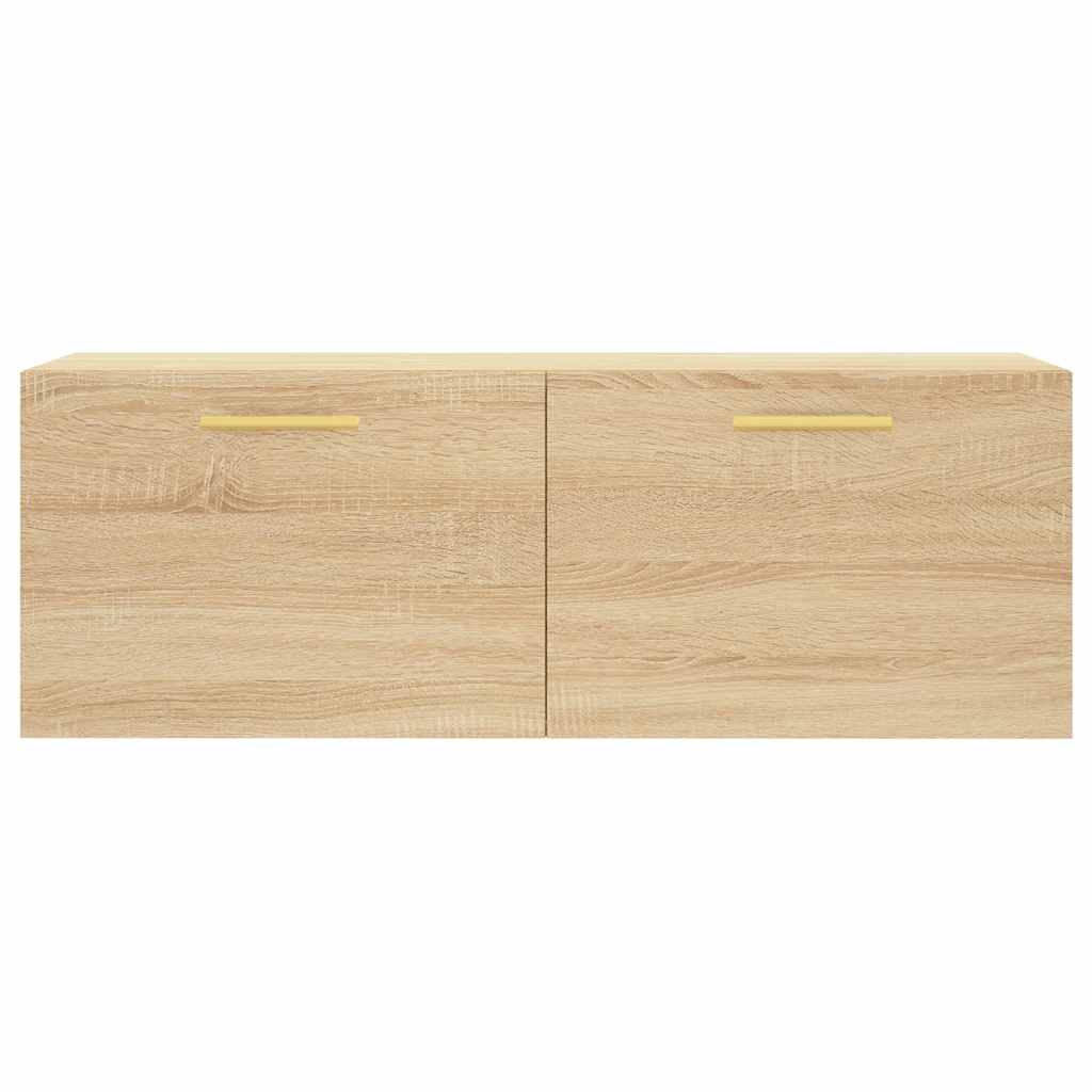 Wall Cabinet Sonoma Oak 100x36,5x35 cm Engineered Wood