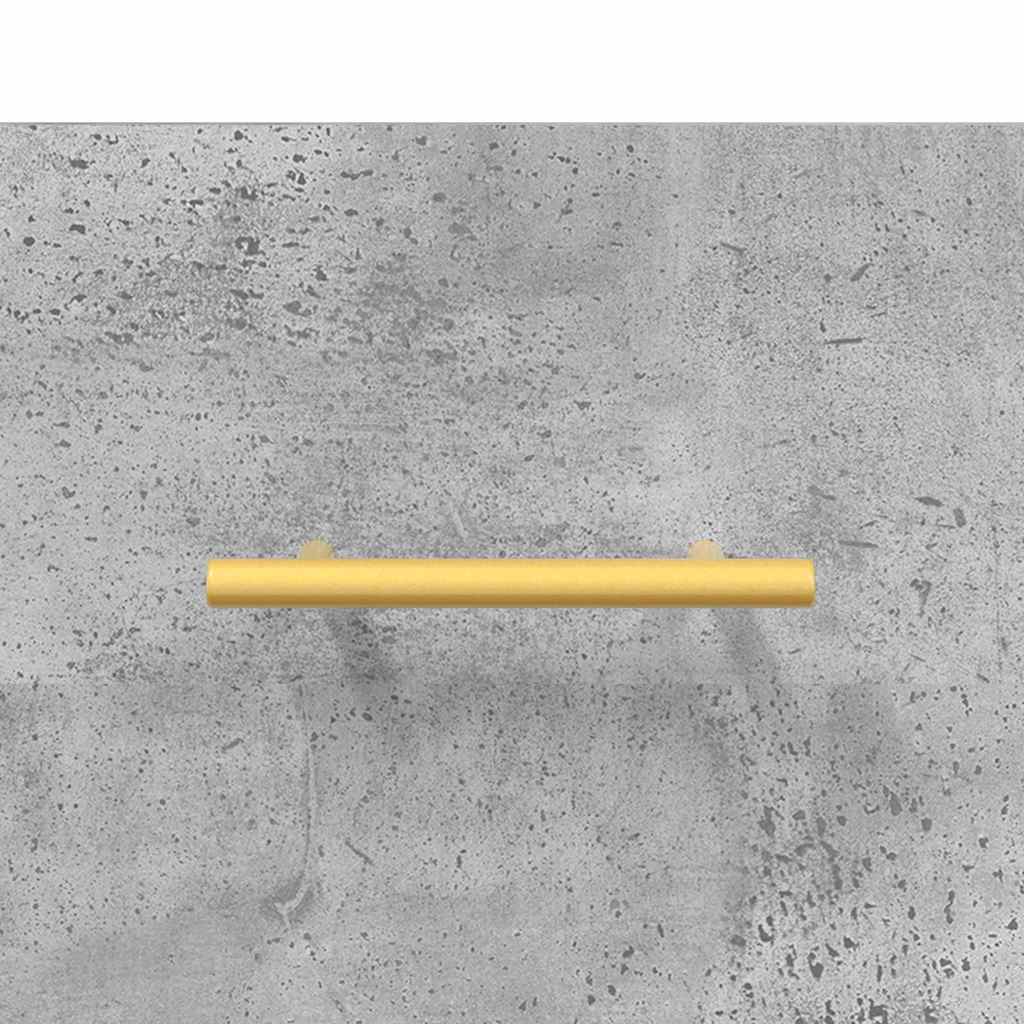 Wall Cabinet Concrete Grey 100x36.5x35 cm Engineered Wood