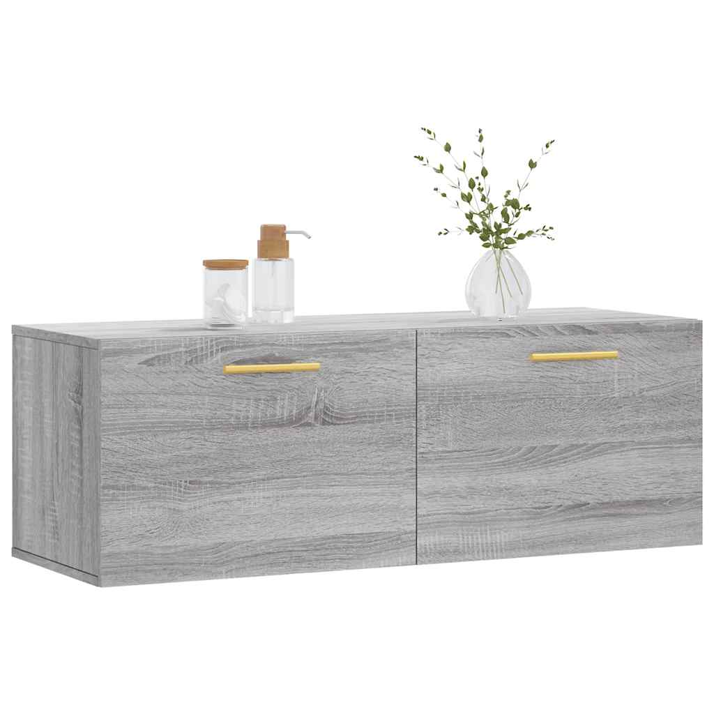 Wall Cabinet | Grey Sonoma | Engineered wood | Medium | Wall Cabinet