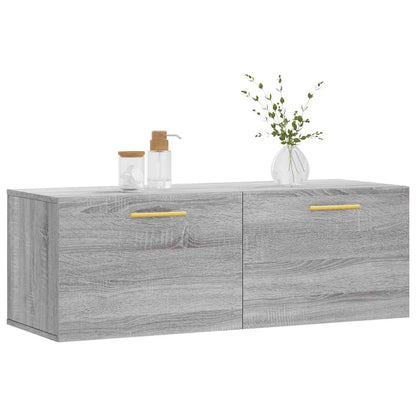 Wall Cabinet | Grey Sonoma | Engineered wood | Medium | Wall Cabinet