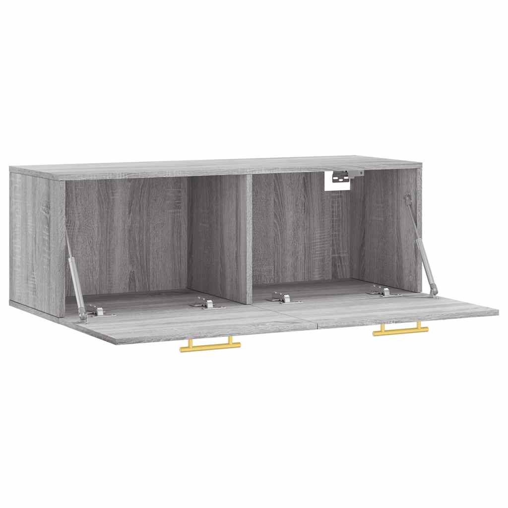 Wall Cabinet | Grey Sonoma | Engineered wood | Medium | Wall Cabinet