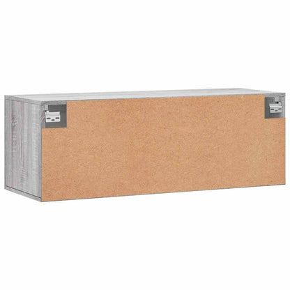 Wall Cabinet | Grey Sonoma | Engineered wood | Medium | Wall Cabinet