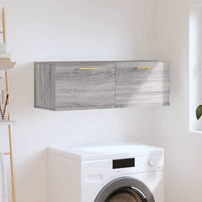 Wall Cabinet | Grey Sonoma | Engineered wood | Medium | Wall Cabinet