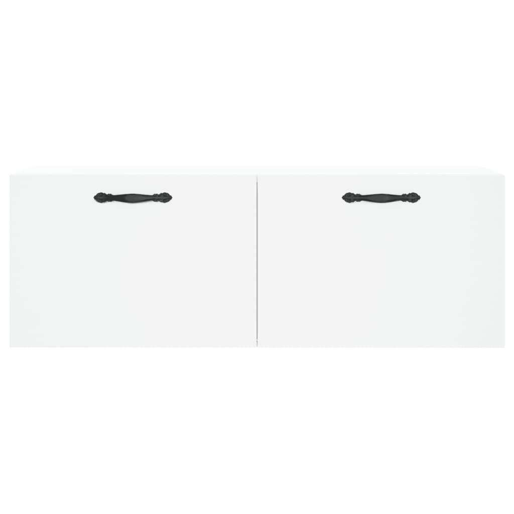 Wall Cabinet White 100x36,5x35 cm Engineered Wood