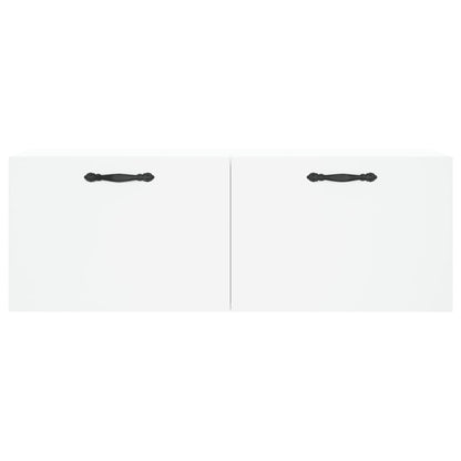 Wall Cabinet White 100x36,5x35 cm Engineered Wood