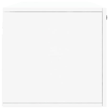Wall Cabinet White 100x36,5x35 cm Engineered Wood