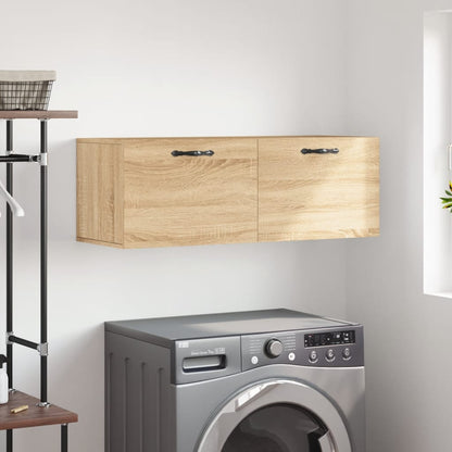 Wall Cabinet Sonoma Oak 100x36,5x35 cm Engineered Wood