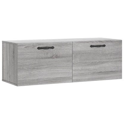 Wall Cabinet Grey Sonoma 100x36,5x35 cm Engineered Wood