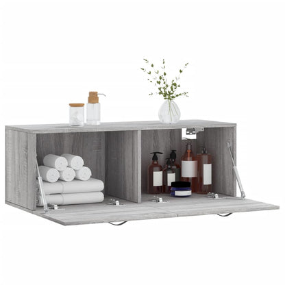 Wall Cabinet Grey Sonoma 100x36,5x35 cm Engineered Wood