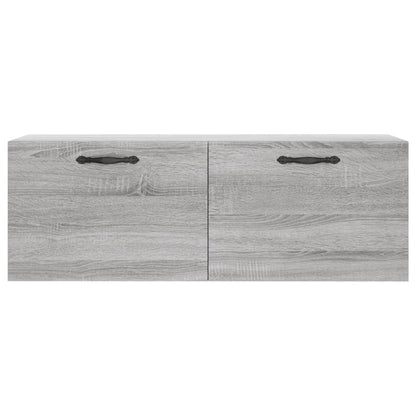 Wall Cabinet Grey Sonoma 100x36,5x35 cm Engineered Wood