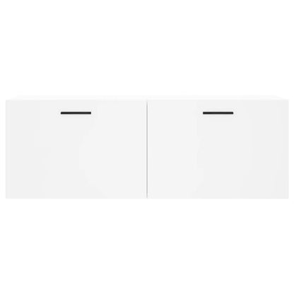 Wall Cabinet White 100x36,5x35 cm Engineered Wood