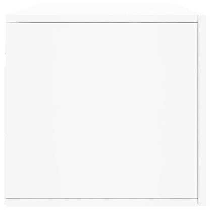 Wall Cabinet White 100x36,5x35 cm Engineered Wood
