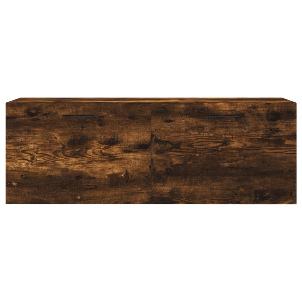 Wall Cabinet Smoked Oak 100x36,5x35 cm Engineered Wood