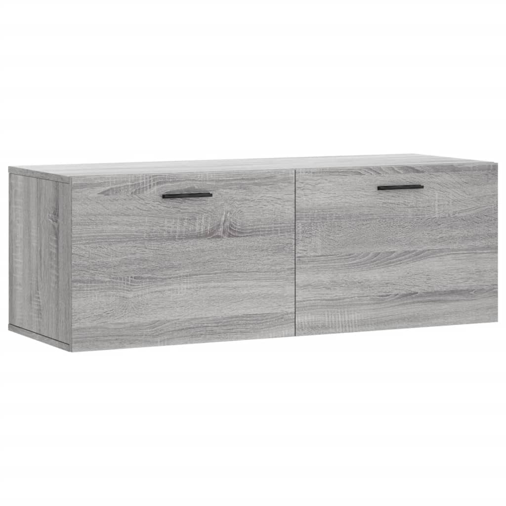 Wall Cabinet Grey Sonoma 100x36,5x35 cm Engineered Wood