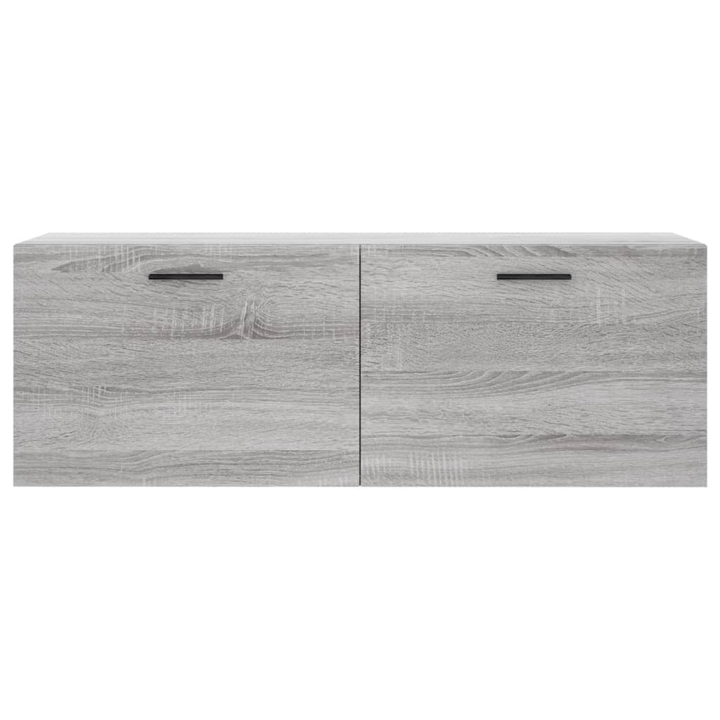 Wall Cabinet Grey Sonoma 100x36,5x35 cm Engineered Wood
