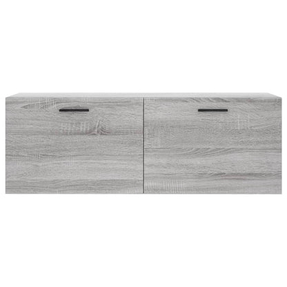 Wall Cabinet Grey Sonoma 100x36,5x35 cm Engineered Wood