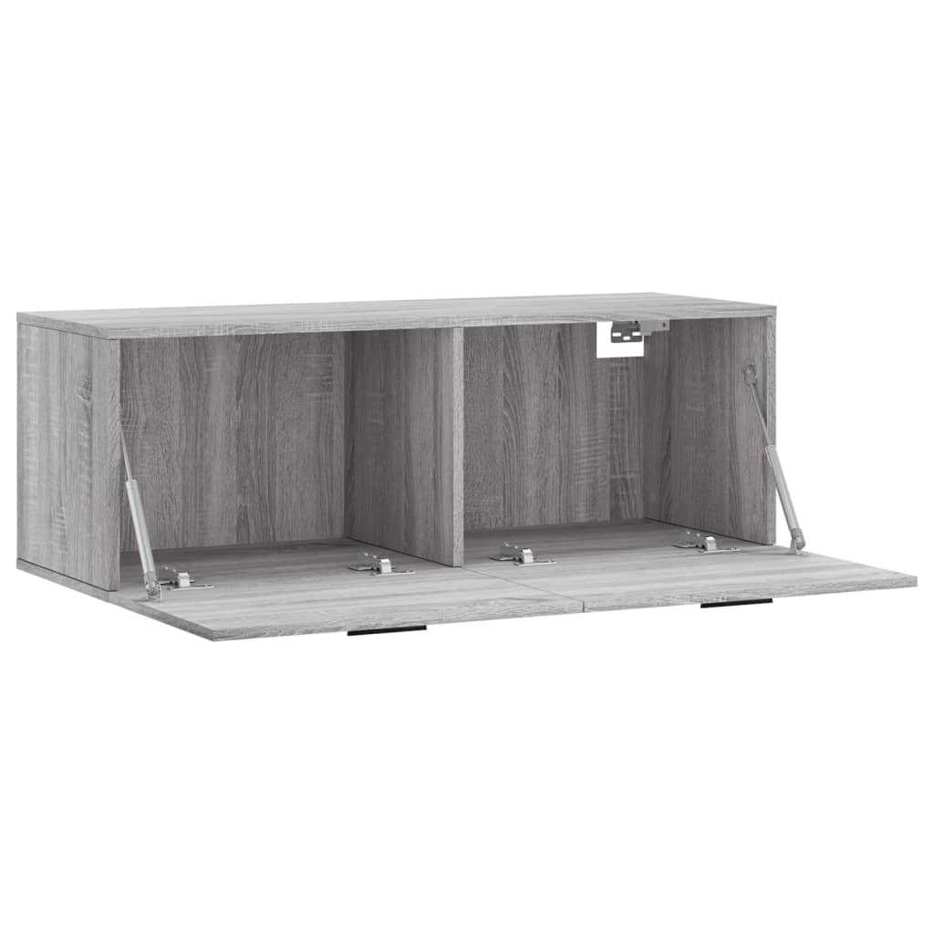 Wall Cabinet Grey Sonoma 100x36,5x35 cm Engineered Wood