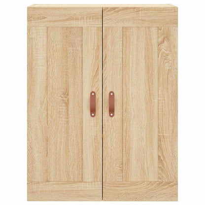 Wall Mounted Cabinet Sonoma Oak 69.5x34x90 cm Engineered Wood