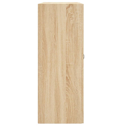 Wall Mounted Cabinet Sonoma Oak 69.5x34x90 cm Engineered Wood