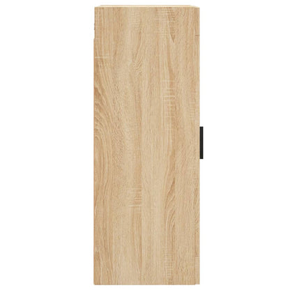 Wall Mounted Cabinet Sonoma Oak 34.5x34x90 cm Engineered Wood