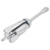 Folding Anchor with Rope Silver 3.3 lb Malleable Iron