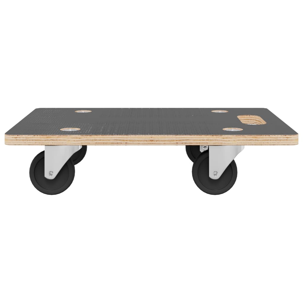 Transport Trolleys 2 pcs Rectangular 60x40x11,5 cm 250 kg