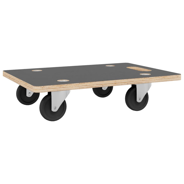Transport Trolleys 2 pcs Rectangular 80x55x11.5 cm