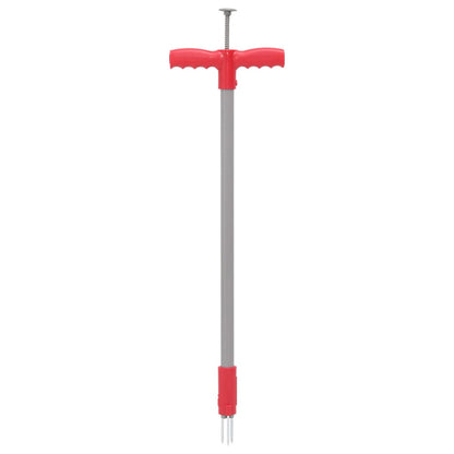 Weed Remover Red and Grey 93.5 cm Powder-coated Steel