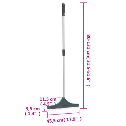 Artificial Grass Rake Dark Green 131 cm PP