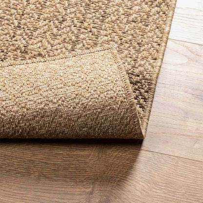 Rug ZIZUR 140x200 cm Jute Look Indoor and Outdoor