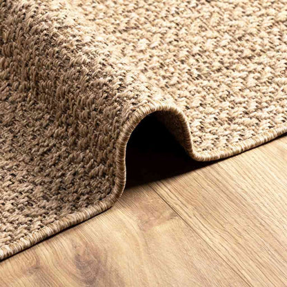 Rug ZIZUR 160x230 cm Jute Look Indoor and Outdoor